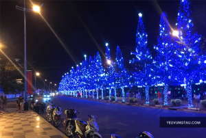 Giáng sinh Vũng Tàu - Cung đường cây thông Noel 